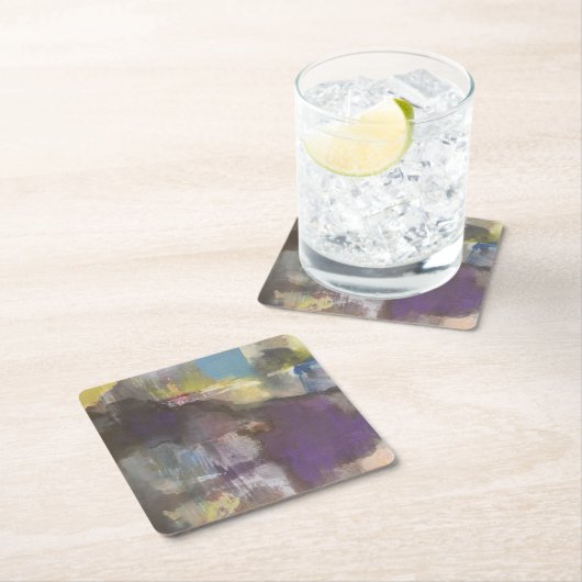 Calm Interlude Rechteckiger Pappuntersetzer (Vor Ort)