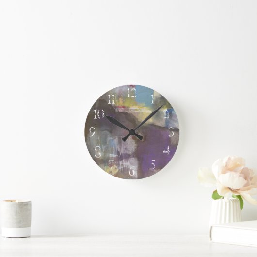 Calm Interlude Runde Wanduhr (Zuhause)