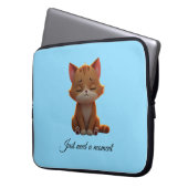 Calm kitty laptopschutzhülle (Vorderseite Links)