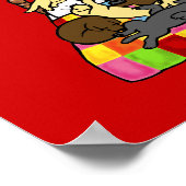 Calm Labradors behalten Poster (Ecke)