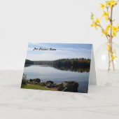 Calm Lake Fotografy Pastor Wertschätzung Karte (Gelbe Blume)