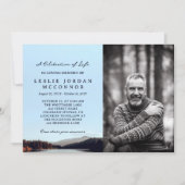 Calm Lake Life Feiern Ihr Foto Einladung (Vorderseite)