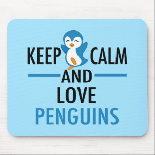  Calm Liebe Pinguine Mousepad