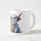 Calm Mood Cup: Insel-Edition Jumbo-Tasse (Vorderseite Rechts)