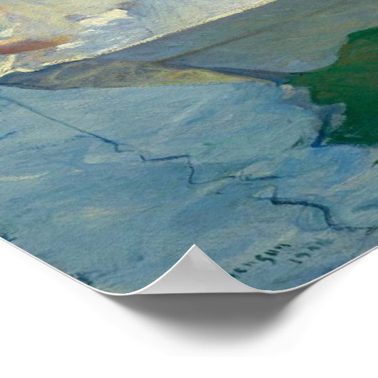 Calm Morning Poster (Ecke)