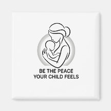 Calm Mother and Baby Minimalist Mantra