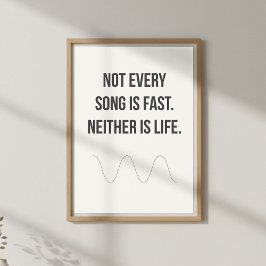 Calm Motivational Quote Poster