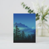 CALM MOUNTAIN MITTLERWALD POSTKARTE (Stehend Vorderseite)