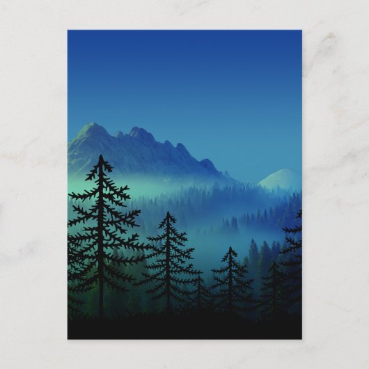 CALM MOUNTAIN MITTLERWALD POSTKARTE (Vorderseite)