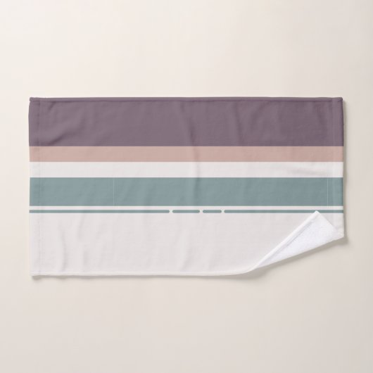 Calm Neutral Stripes – Minimal Spa Towel Set (Handtuch)