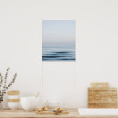 Calm Ocean Horizon Minimal Wall Art Poster (Küche)