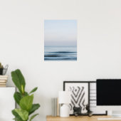 Calm Ocean Horizon Minimal Wall Art Poster (Heimbüro)