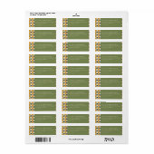 Calm Olive Pear Illustration (Vorne)