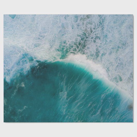 Calm Ozean Geschenkpapier (Flach)