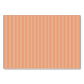 Calm Peach Minimalist Table Sign Tischnummer (Rückseite)