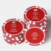 CALM- & PLAY-POKER-Chips behalten Pokerchips (Stapel)