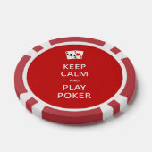 CALM- & PLAY-POKER-Chips behalten Pokerchips (Einzeln)