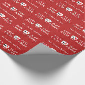 CALM- & PLAY-POKER-Papier behalten Geschenkpapier (Ecke)