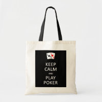 CALM & PLAY POKER-Tasche behalten - wählen Sie Sti