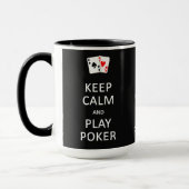 CALM- & PLAY-POKER-Tasse behalten Tasse (Links)