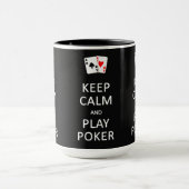 CALM- & PLAY-POKER-Tasse behalten Tasse (Zentrum)