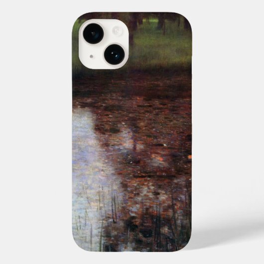 Calm Pond auf Kammerburg, Gustav Klimt Case-Mate iPhone Hülle (Rückseite)
