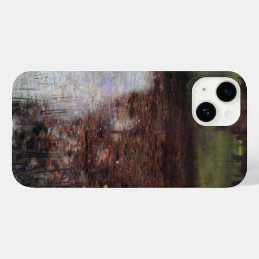 Calm Pond auf Kammerburg, Gustav Klimt Case-Mate iPhone Hülle (Rückseite (Horizontal))