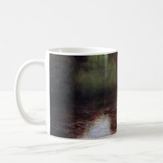 Calm Pond auf Kammerburg, Gustav Klimt Kaffeetasse (Links)