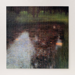 Calm Pond auf Kammerburg, Gustav Klimt Puzzle