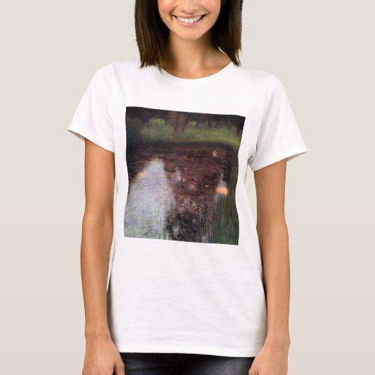 Calm Pond auf Kammerburg, Gustav Klimt T-Shirt (Vorderseite)