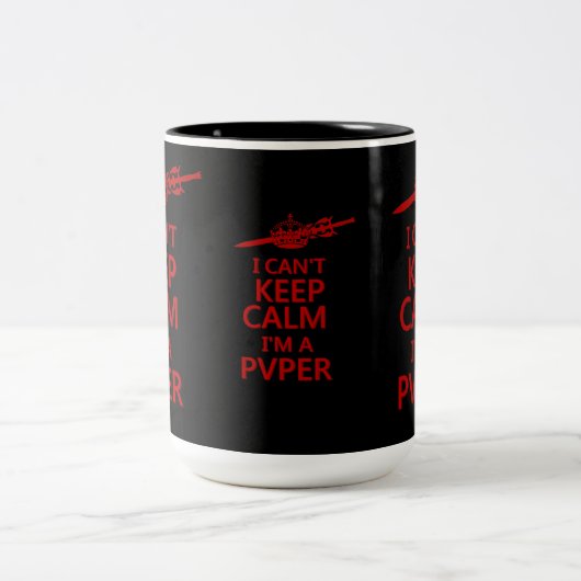 Calm PVP-Tasse behalten Zweifarbige Tasse (Mittel)