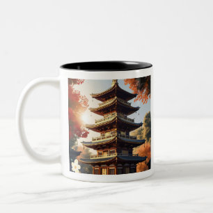 "Calm Reflections" Zweifarbige Tasse
