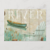 Calm River Postkarte (Vorderseite)