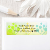 Calm Rücksendeadressen-Aufklebers (Insitu)