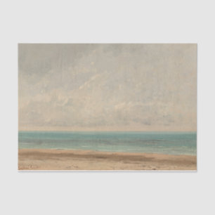 Calm Sea 1866 Gustave Courbet National Gallery Seidenpapier