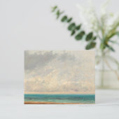 Calm Sea, 1866 von Gustave Courbet Postkarte (Stehend Vorderseite)