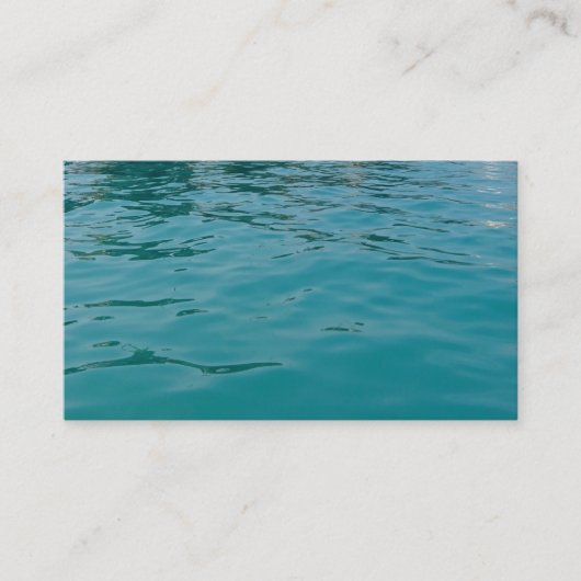 Calm Sea Business Cards Visitenkarte (Vorderseite)