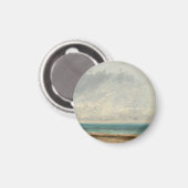 Calm Sea - Gustave Courbet Magnet (Vorderseite/Rückseite)