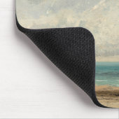 Calm Sea - Gustave Courbet Mousepad (Ecke)