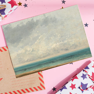 Calm Sea - Gustave Courbet Postkarte