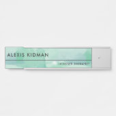 Calm Seafoam Türschild (Vorderseite )