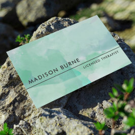 Calm Seafoam Visitenkarte