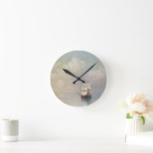 Calm Seas Ivan Aivazovsky Seescape Seefeld Runde Wanduhr (Zuhause)