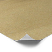 Calm Seashore Poster (Ecke)