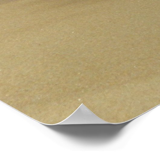 Calm Seashore Poster (Ecke)