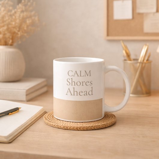 Calm Shores Ahead Classic Mug, 11 oz Kaffeetasse