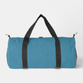 Calm & simple Blue linen textured background  Duffle Bag (Vorderseite)
