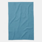 Calm & simple Blue linen textured background  Geschirrtuch (Vertikal)