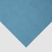 Calm & simple Blue linen textured background  Seidenpapier (Ausschnitt)