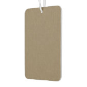 Calm & simple Brown textured background Autolufterfrischer (Links)